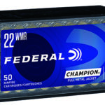 65672 Federal 737 Champion Training Rimfire 22 WMR 40 gr Full Metal Jacket 50 Per Box/ 60 Case