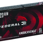 65968 Federal AE223 American Eagle Rifle 223 Rem 55 gr Full Metal Jacket Boat Tail 20 Per Box/ 25 Case