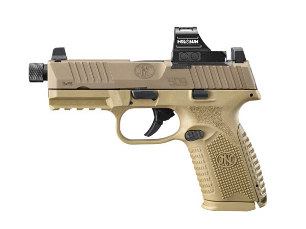 661019383ac5 scaled FN 509M T 9MM FDE 24+1 HOLOSUN