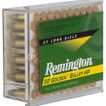 66129 Remington Ammunition 21278 Golden Bullet Rimfire 22 LR 36 gr Plated Hollow Point 100 Per Box/ 50 Cs