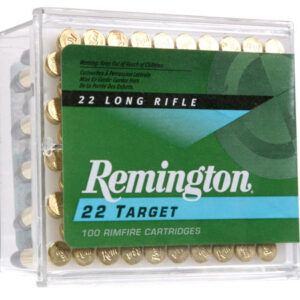 Remington Ammunition 21284 22 Target  22 LR 40 gr Round Nose 100 Per Box/ 50 Cs