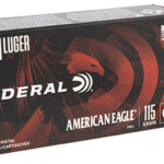 67323 Federal AE9DP American Eagle Handgun 9mm Luger 115 gr Full Metal Jacket 50 Per Box/ 20 Case