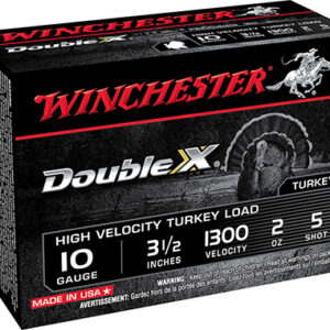 Winchester Ammo STH105 Double X High Velocity Turkey 10 Gauge 3.50" 2 oz 5 Shot 10 Per Box/ 10 Case