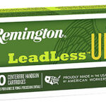 67948 Remington Ammunition 23791 UMC Leadless 40 S&W 180 gr Flat Nose Enclosed Base 50 Per Box/ 10 Case