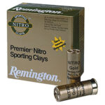 67974 Remington Ammunition 28850 Premier Nitro Sporting Clay 12 Gauge 2.75" 1 oz 7.5 Shot 25 Per Box/ 10 Cs