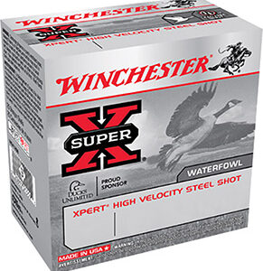 Winchester Ammo WEX12H6 Super X Xpert High Velocity 12 Gauge 2.75" 1 1/8 oz 6 Shot 25 Per Bx/ 10 Case