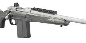 Ruger Gunsite Scout Rifle .308 Win matte stainless with black laminate stock