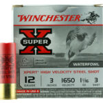 69536 Winchester Ammo WEX123M3 Super X Xpert High Velocity 12 Gauge 3" 1 1/16 oz 3 Shot 25 Per Bx/ 10 Case