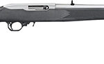 69917 Ruger 1256 10/22 Carbine 22 LR 10+1 18.50" Barrel, Satin Stainless Steel, Black Synthetic Stock, Cross-Bolt Manual Safety