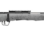 702185a89 1 SAVAGE ARMS B22 22LR BL/GRY 18" CARBON TB