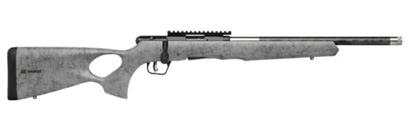 702185a89 1 SAVAGE ARMS B22 22LR BL/GRY 18" CARBON TB