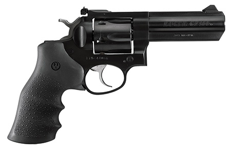 Ruger GP100 .357 Magnum revolver 4.2-inch blued finish with Hogue Monogrip