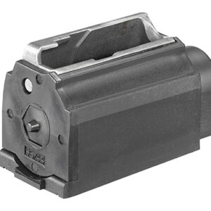 Ruger 90174 44 Rem  4rd Rotary Fits Ruger 96/Carbine Black Plastic