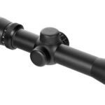 70820 NcStar SEPB2732B Pistolero 2-7x 32mm Illuminated Red Plex Reticle 1" Tube Black Anodized Aluminum