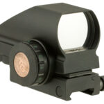 72307 Truglo TG8380BN Tru-Brite 1x 34mm Illuminated 4 Pattern Red/Green CR2032 Lithium Black Matte