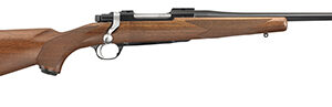 Ruger 37139 Hawkeye Compact Sports South Exclusive 308 Win 4+1 16.50" Satin Blued Steel Barrel, Integral Scope Mounts Steel Receiver, Fixed American Walnut Stock