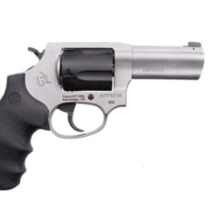 Taurus 605 .357 Magnum revolver 3-inch blued barrel with Black Rubber Hogue grips and night sights