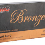 74095 PMC 10A Bronze 10mm Auto 200 gr Full Metal Jacket Truncated Cone 50 Per Box/ 20 Case