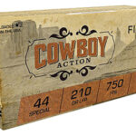 76204 Fiocchi 44SCA Cowboy Action 44 S&W Spl 210 gr Lead Flat Point 50 Per Box/ 10 Case