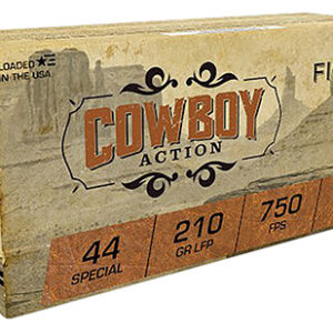 Fiocchi 44SCA Cowboy Action  44 S&W Spl 210 gr Lead Flat Point 50 Per Box/ 10 Case