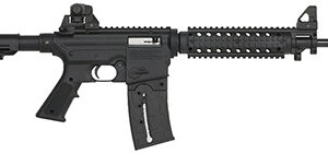 Mossberg 715T Flat Top Tactical 22 LR rifle blued finish with adjustable black synthetic A2-style stock