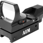 77205 Aim Sports RT403 Reflex Classic Edition Matte Black 1x 34mm Red/Green Multi Reticle