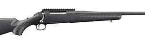 Ruger 6901 American  Full Size 30-06 Springfield 4+1 22" Matte Black Steel Barrel, Matte Black Picatinny Rail Steel Receiver, Black Fixed Synthetic Stock, Right Hand