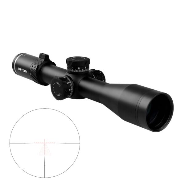 7conquer31850183b RITON OPTICS X7 CONQUER 3-18X50 MRAD FFP IL