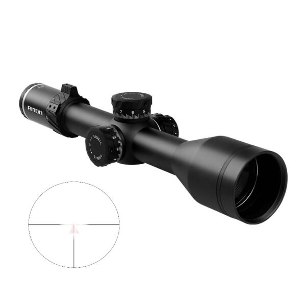 7conquer32456b159 RITON OPTICS X7 CONQUER 3-24X56 MRAD FFP IL