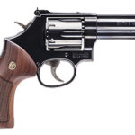 80159 Smith & Wesson 150909 Model 586 Classic 357 Mag or 38 S&W Spl +P Blued Carbon Steel 4" Barrel, 6rd Cylinder & L-Frame, Wood Grip With S&W Medallions