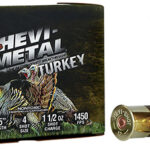 80997 HEVI-Metal HS33345 HEVI-Metal Turkey 12 Gauge 3.50" 1 1/2 oz 4/5 Shot 5 Per Box/ 10 Case