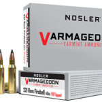 81555 Nosler 65125 Varmageddon 221 Rem Fireball 40 gr Flat Base Tipped 20 Per Box/ 20 Case