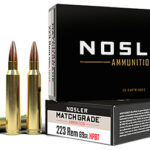 81569 Nosler 60023 Match Grade 223 Rem 69 gr Custom Competition Hollow Point Boat Tail 20 Per Box/ 20 Case