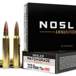 81570 Nosler 60011 Match Grade 223 Rem 77 gr Custom Competition Hollow Point Boat Tail 20 Per Box/ 20 Case