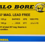 82097 Buffalo Bore Ammunition 19J20 Buffalo-Barnes Strictly Business 357 Mag 125 gr Barnes VOR TX XPB Lead Free 20 Per Box/ 12 Case