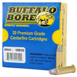 82115 Buffalo Bore Ammunition 16B20 Heavy Strictly Business 41 Rem Mag 230 gr Hard Cast Semi Wadcutter 20 Per Box/ 12 Case