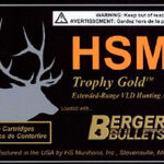 82387 1 HSM 270130VLD Trophy Gold Extended Range 270 Win 130 gr Berger Hunting VLD Match 20 Per Box/ 20 Case