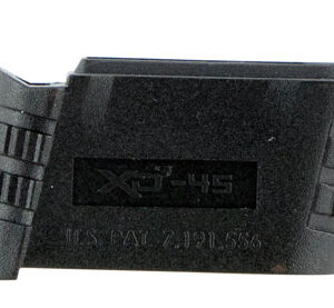 Springfield Armory XDS5001 Backstrap Sleeve  made of Polymer with Black Finish & 1 Piece Design for 45 ACP Springfield Armory XD-S with #1 Backstrap & 3.30"-4" Barrel