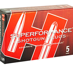 Hornady 86236 Superformance  12 Gauge 2.75" MonoFlex Slug Shot 5 Per Box/ 20 Case