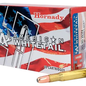Hornady 80801 American Whitetail  30-30 Win 150 gr InterLock Round Nose 20 Per Box/ 10 Case