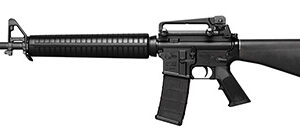 Colt AR15A4 5.56 NATO 20-inch barrel matte black with A2 fixed stock and detachable carry handle