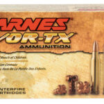 85325 Barnes Bullets 22008 VOR-TX Rifle 22-250 Rem 50 gr Barnes TSX Flat Base 20 Per Box/ 10 Case