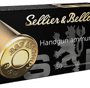 Sellier & Bellot SB357L Handgun  357 Mag 158 gr Lead Flat Nose 50 Per Box/ 20 Case