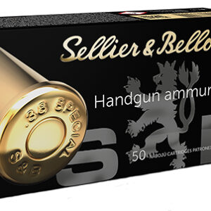Sellier & Bellot SB38L Handgun  38 Special 158 gr Lead Flat Nose 50 Per Box/ 20 Case