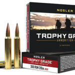 88247 Nosler 60129 Trophy Grade Long-Range 300 RUM 210 gr Nosler Spitzer AccuBond Long Range 20 Per Box/ 10 Case