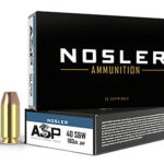 88258 Nosler 51212 Assured Stopping Power Handgun 40 S&W 180 gr Jacket Hollow Point 50 Per Box/ 10 Case