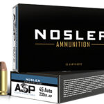 88260 Nosler 51284 Assured Stopping Power Handgun 45 ACP 230 gr Jacket Hollow Point 50 Per Box/ 10 Case