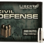 90776 Liberty Ammunition LACD380023 Civil Defense 380 ACP 50 gr Lead Free Fragmenting Hollow Point 20 Per Box/ 50 Case