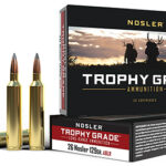 91129 Nosler 60110 Trophy Grade Long-Range 26 Nosler 129 gr Nosler Spitzer AccuBond Long Range 20 Per Box/ 10 Case