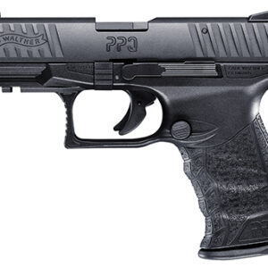 Walther Arms 5100303 PPQ M2 22 LR 10+1 5.30" Threaded Black Steel Barrel, Matte Black Tenifer Serrated/Steel Slide, Black Polymer Frame w/Picatinny Rail, Black Polymer Grips